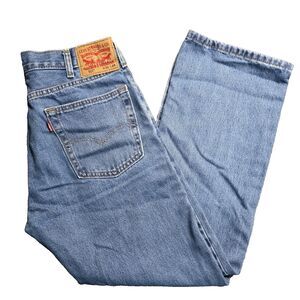 Levis 517 Jeans Mens 33x29 Blue Medium Wash Western Bootcut Cowboy Denim